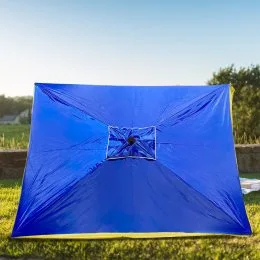 Вулична складна парасолька-навіс 3х3м Umbrella "Прапор України" (ARSH)
