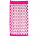Массажный акупунктурный коврик для спины С подушкой в комплекте Розовый