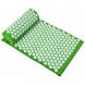 Массажный акупунктурный коврик для спины С подушкой в комплекте Салатовый