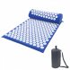 Масажний акупунктурний килимок для спини з подушкою в комплекті Синій