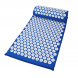 Массажный акупунктурный коврик для спины С подушкой в комплекте Синий