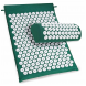 Массажный акупунктурный коврик для спины С подушкой в комплекте Зеленый