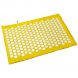 Массажный акупунктурный коврик для спины С подушкой в комплекте Желтый