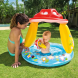 Дитячий надувний басейн із дахом від 1 року 102×89 см Intex 57114 "Гриб" 45л (IGR24)