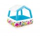Дитячий надувний басейн з дахом від 3 років 157*122см "Блакитна лагуна" Intex 57470 282л (IGR24)