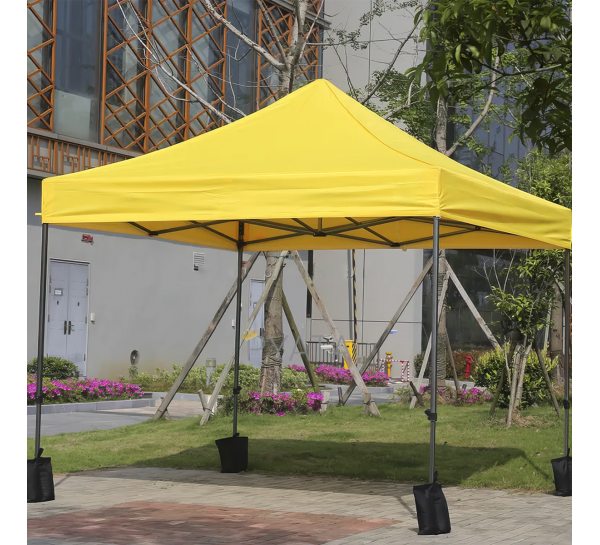 Тент-крыша для раздвижного шатра 3х3м Желтый