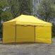 Боковая стенка на завязках для раздвижного шатра-палатки 3 стенки 3х3м Желтый