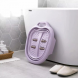 Складная пластиковая гидромассажная ванночка для ног с роликами Фиолетовая