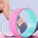 Гимнастическое кольцо для йоги растяжки спины YogaLife 33 см Розовое-мятное