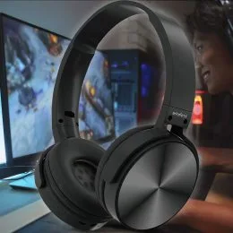 Бездротова bluetooth вакуумна Stereo гарнітура навушники ST96 Чорні (225)