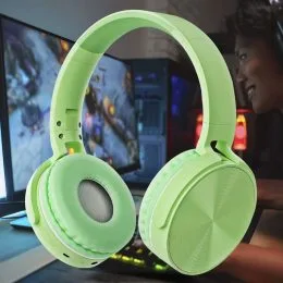 Бездротова bluetooth вакуумна Stereo гарнітура навушники ST96 Лайм (225)