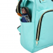 Багатофункціональна сумка-рюкзак для мами на візок Mummy Bag Бірюзова (212)
