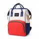 Многофункциональная сумка-рюкзак для мамы на коляску Mummy Bag Трехцветная
