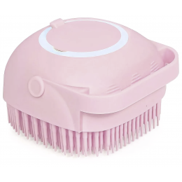 Силиконовая щетка для животных с резервуаром для шампуня‌ silicone massage bath brush