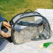 Прозора сумка-перенесення Lollimeow для тварин з прозорими стінками Cірого кольору