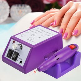 Професійний фрезер для манікюру шліфувальна машинка для нігтів Lina Mercedes-2000 Фіолетовий
