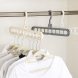 Многофункциональная вешалка для одежды на 9 отверстий Mini Wonder Hanger 9 Pieces Голубая (575)