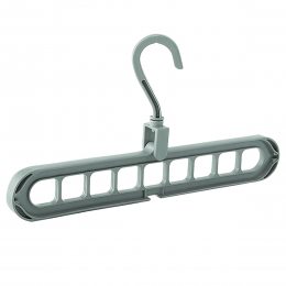 Многофункциональная вешалка для одежды на 9 отверстий Mini Wonder Hanger 9 Pieces Бирюзовая (575)