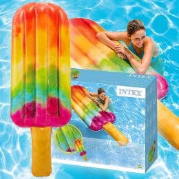 Надувной матрас для плавания 183*66*20 см Intex 58766 "Радужное эскимо" (I24)