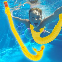 Детская трубка для подводного плавания 3-10 лет Intex 55922 Желтая (I24)