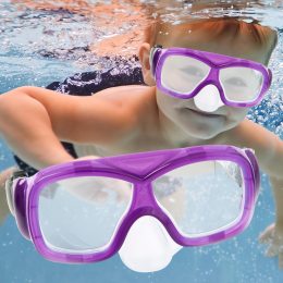 Детская маска для подводного плавания от 7 лет Bestway 22039 Фиолетовая (I24)