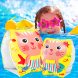 Надувные детские нарукавники для плавания 2шт Intex 56665"Котики" (I24)