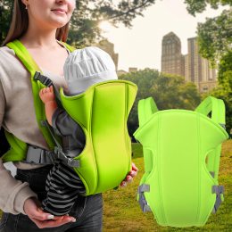 Рюкзак слинг сумка кенгуру для переноски ребенка Baby Carriers Салатовый