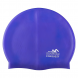 Силиконовая тренировочная шапочка для плавания Conquest Синяя