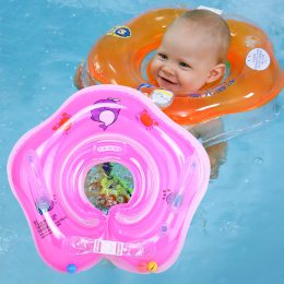 Дитяче коло для купання на шию Bestway MS 0128 Рожевий (I24)