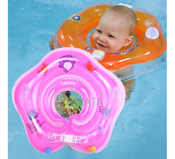 Детский круг для купания на шею Bestway MS 0128 Розовый (I24)