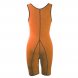 Утягивающий женский костюм для похудения с эффектом сауны Body Shaper Оранжевый р М