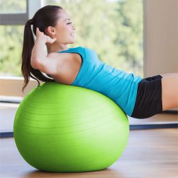 Мяч для фитнеса (фитбол) 75 см Yoga Ball Салатовый