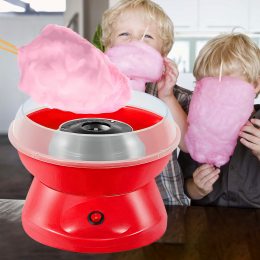 Аппарат для приготовления сахарной сладкой ваты в домашних условиях Cotton Candy Maker Красный