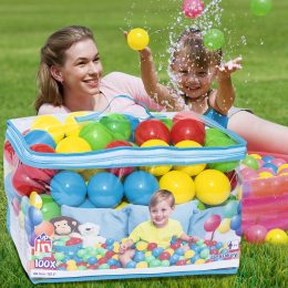 Набір пластмасових кульок для сухого басейну Intex 52027 100шт
