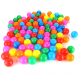 Набор пластмассовых шариков для сухого бассейна Intex 52027 100шт