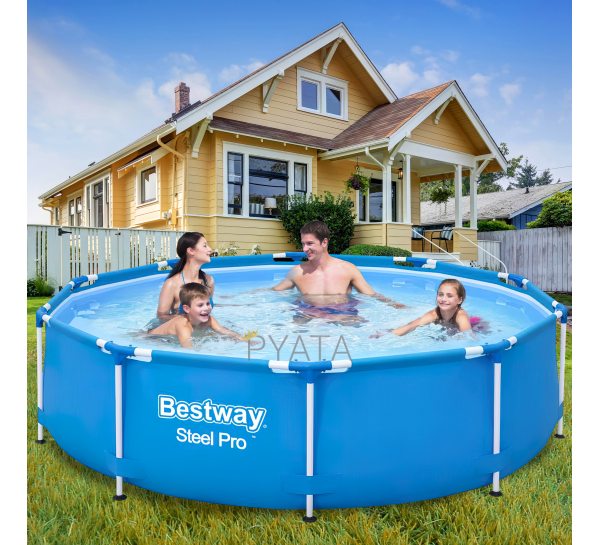 Каркасний круглий басейн BESTWAY 56706 6473 л (LM)