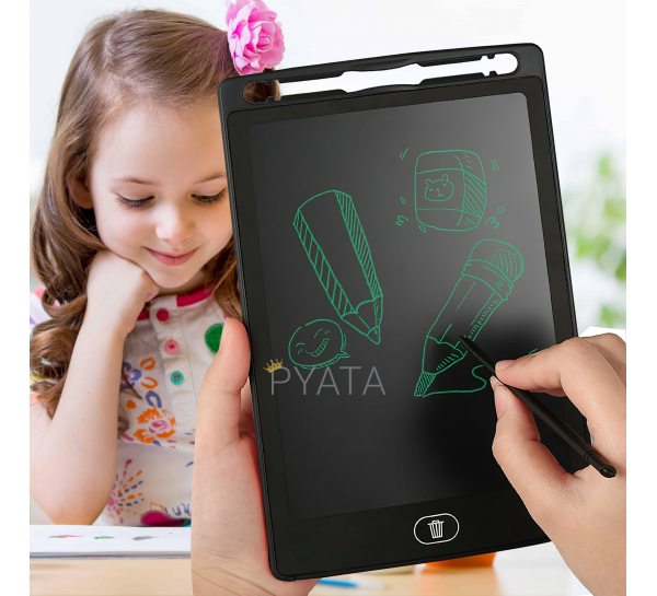 Дитячий графічний планшет для малювання LCD Writing Tablet 8,5" Чорний
