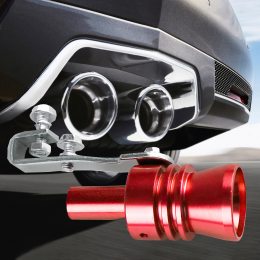 Автомобільний свисток турбо-звуковий на глушник-вихлопну трубу Turbo Sound SOUND For Car EL-1290 L 2.0­2.4L Червоний (237)
