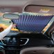 Сонцезахисні шторки-жалюзі на присосках на лобове скло в машину 150х70 см (205)