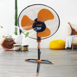 Напольный бытовой вентилятор Changli Crown 1616 40 Вт Черно-оранжевый 