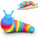 Дитяча гнучка іграшка-антистрес слимак "Гусениця"