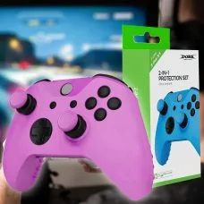 Силиконовый защитный чехол для джойстика-геймпада XBOX 360 Розовый (206)