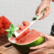 Ніж-слайсер для різання кавуна та дині кубиками SUNROZ Watermelon Slicer у формі млина (205)