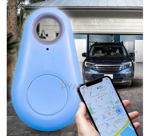 Пошуковий GPS брелок-трекер Itag Bluetooth 4.0 Anti Lost iOS/Android Блакитний