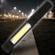 Ручной портативный светодиодный фонарик LED Working Light COB 1 Черный