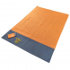 Водонепроникний килимок підстилка-покривало для моря та пікніка 150x140 см Помаранчевий (205)
