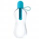 Спортивная бутылка для питьевой воды с фильтром для воды BOTTLE 550мл Голубая (205)