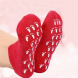 Увлажняющие гелевые косметические носочки для педикюра Spa Gel Socks Красные (205)