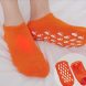 Увлажняющие гелевые косметические носочки для педикюра Spa Gel Socks Оранжевые (205)