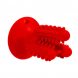 Жувальна іграшка для собак на присосці Bronzedog PetFun Dental "Кактус" Червона (205)